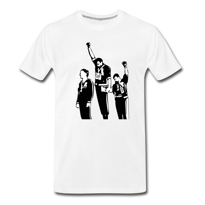 Men's 1968 Olympics Black Power Salute T-Shirt - Pro Tee