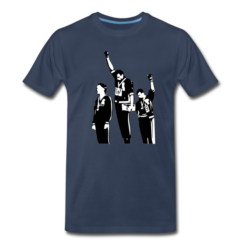 Men's 1968 Olympics Black Power Salute T-Shirt