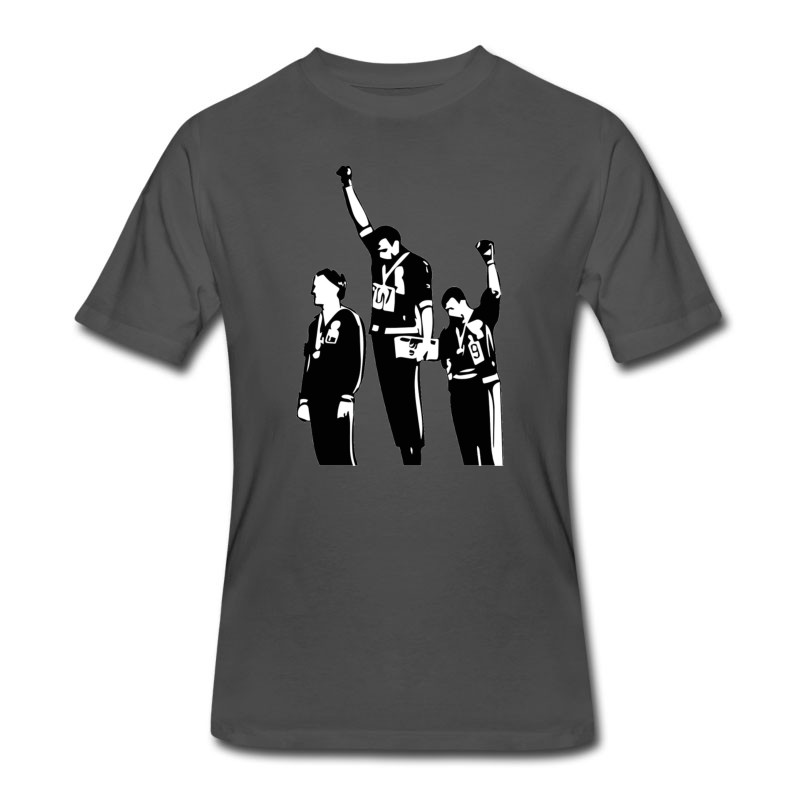 Men's 1968 Olympics Black Power Salute T-Shirt