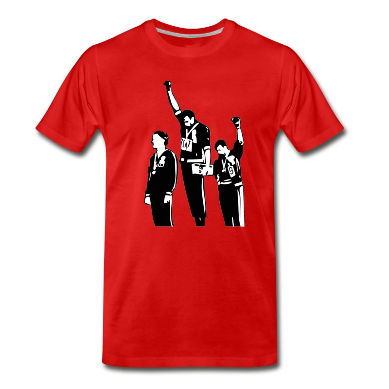 Men's 1968 Olympics Black Power Salute T-Shirt