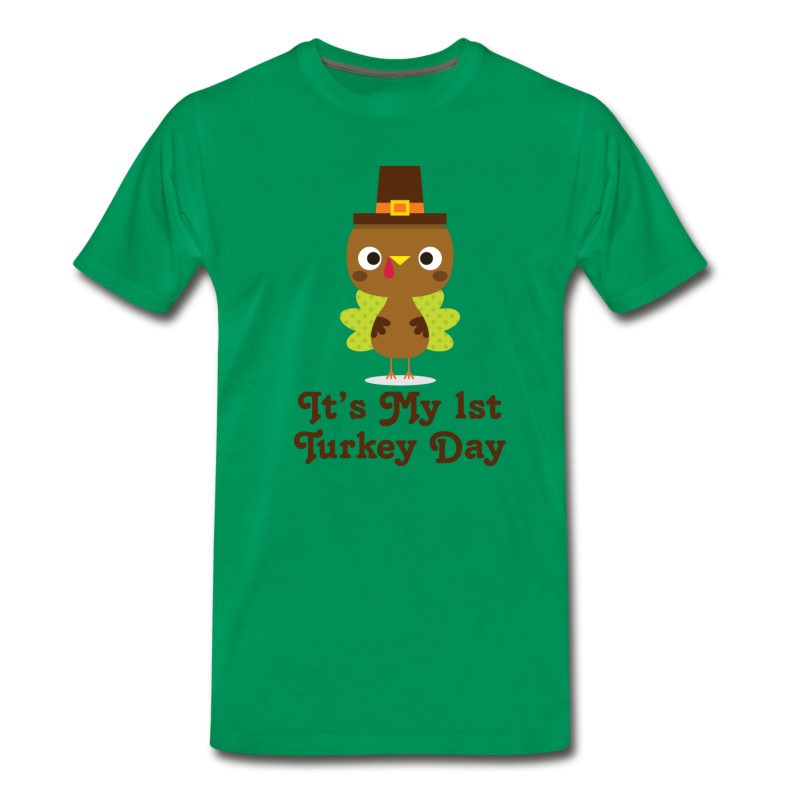 Men's 1st Thanksgiving Turkey T-Shirt