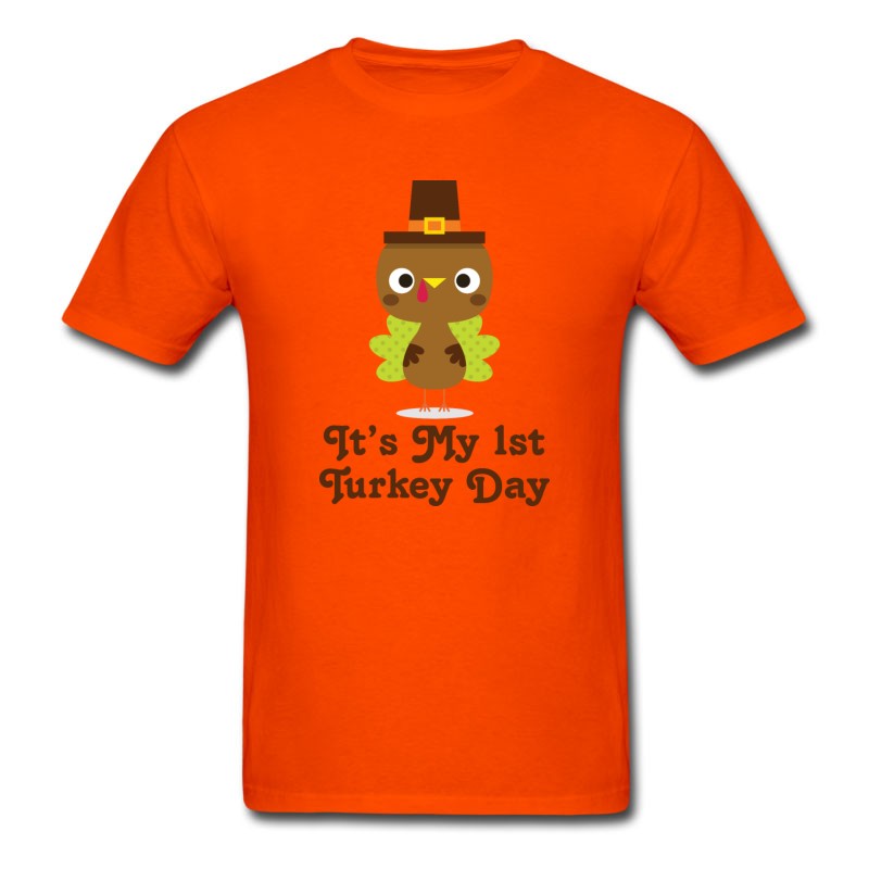 Men's 1st Thanksgiving Turkey T-Shirt