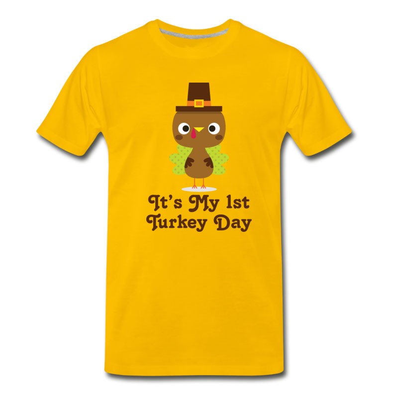 Men's 1st Thanksgiving Turkey T-Shirt