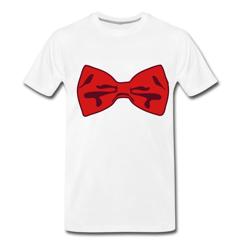 Men's 2 Color Bow Tie T-Shirt