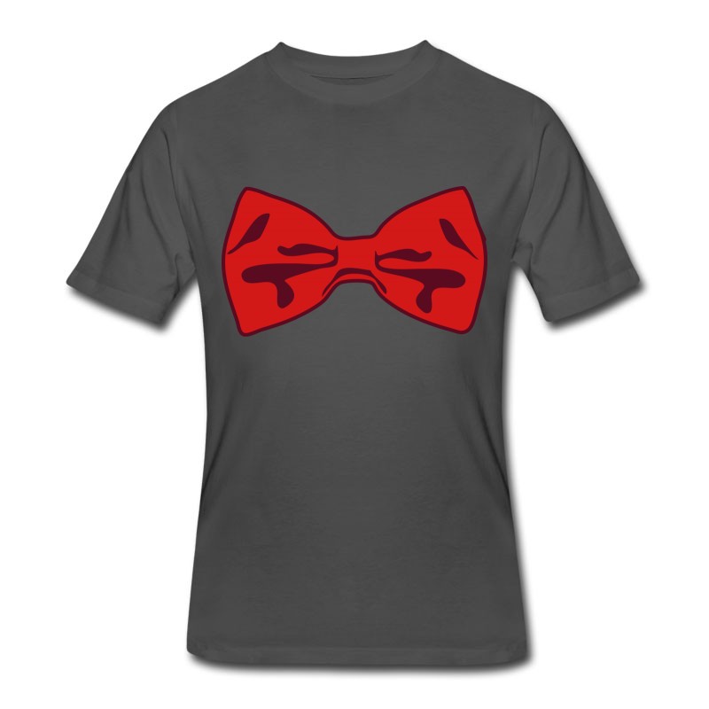 Men's 2 Color Bow Tie T-Shirt