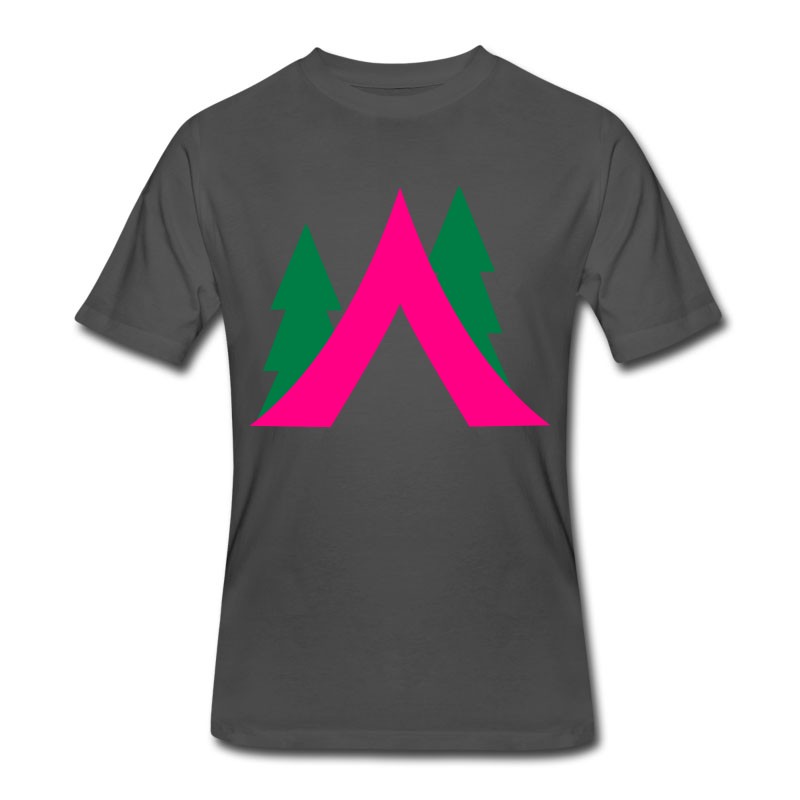 Men's 2541614 14655107 Camping T-Shirt