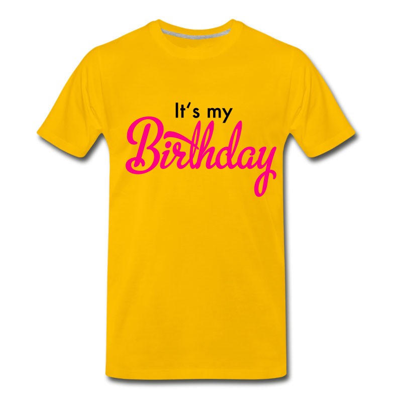 Men's 2541614 15435742 Birthday T-Shirt