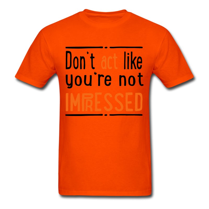 Men's 2541614 15773300 Impressed T-Shirt