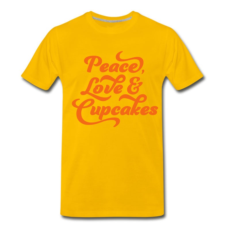 Men's 2541614 15963168 Cupcakes T-Shirt