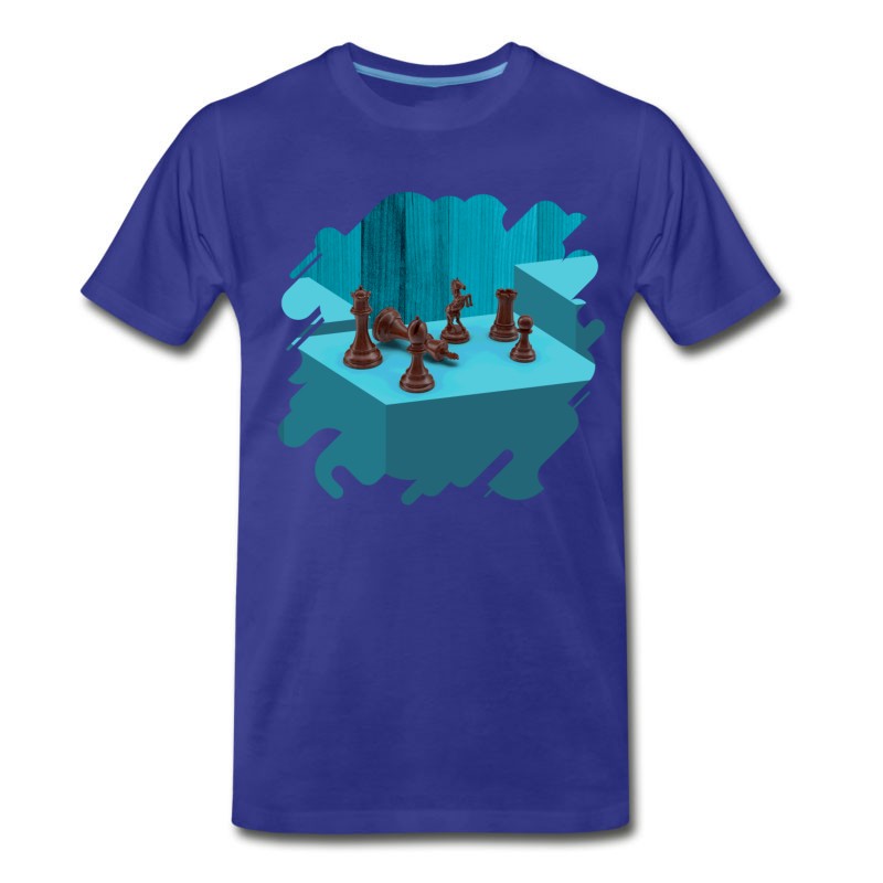 Men's 3D Chess Pieces T-Shirt