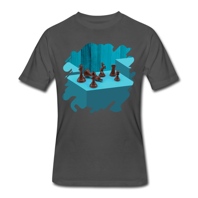 Men's 3D Chess Pieces T-Shirt