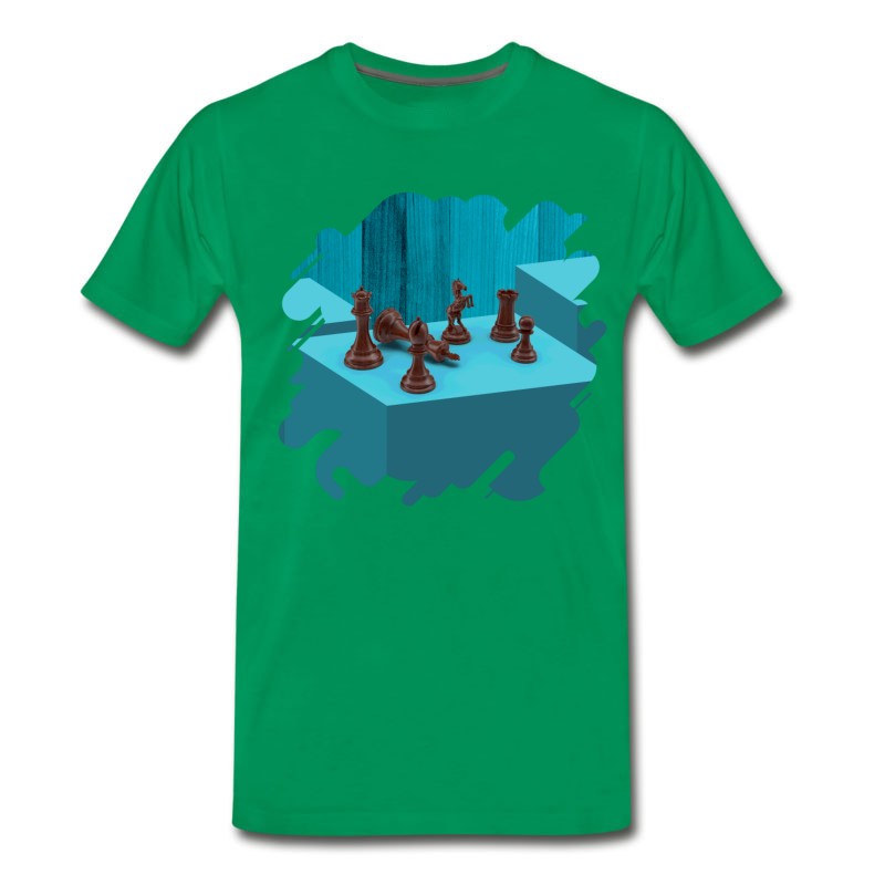 Men's 3D Chess Pieces T-Shirt