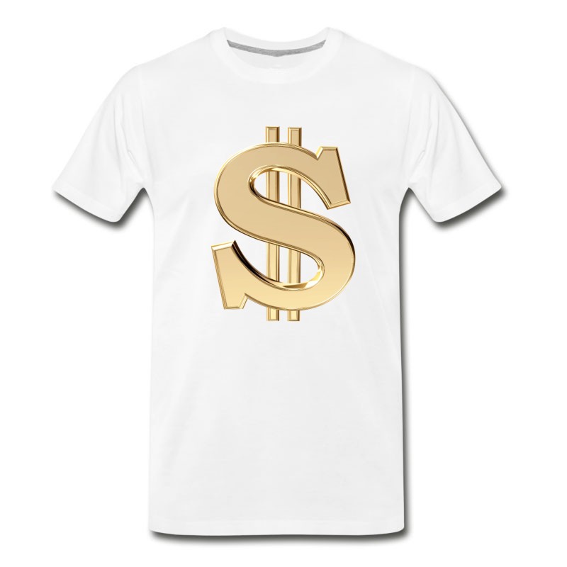 Men's 3D Dollar Sign T-Shirt