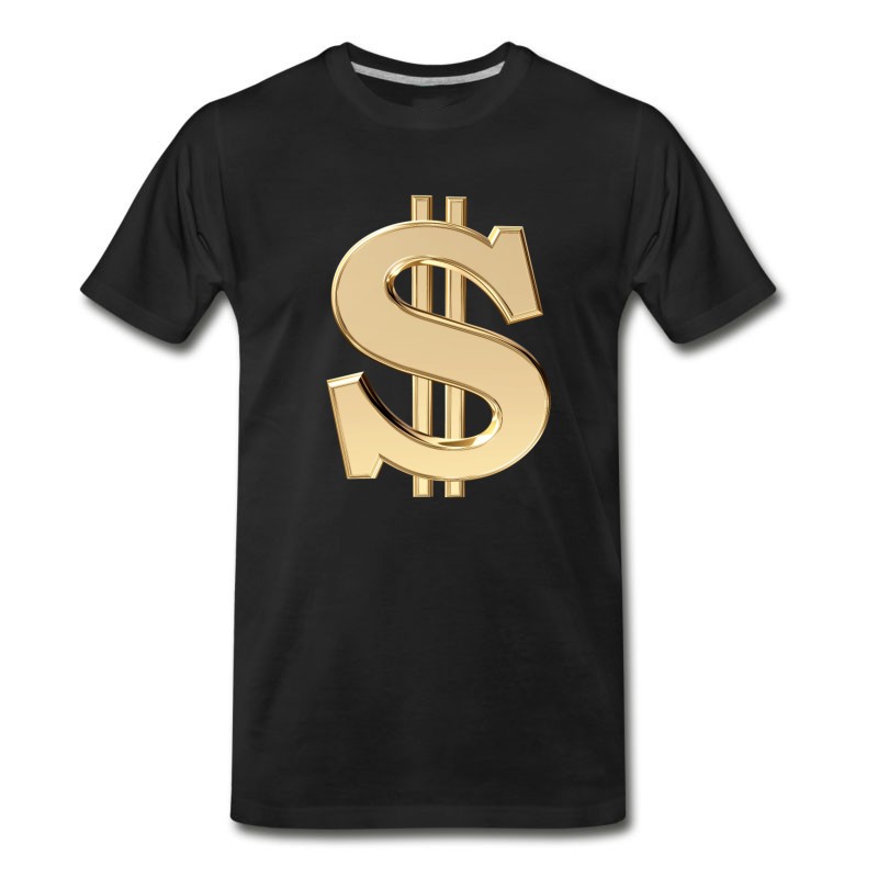 Men's 3D Dollar Sign T-Shirt