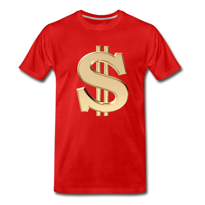 Men's 3D Dollar Sign T-Shirt