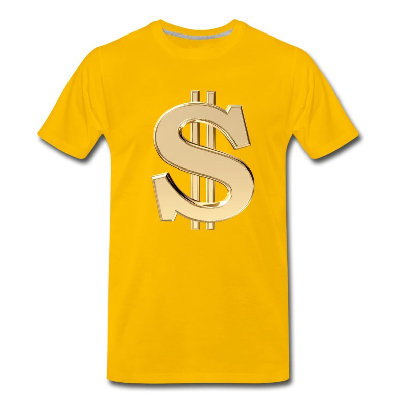 Men's 3D Dollar Sign T-Shirt