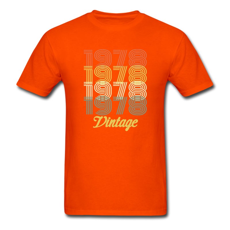 Men's 40th Birthday Gift Vintage 1978 T-Shirt