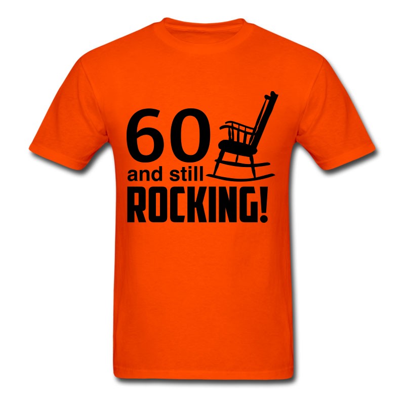 Men's 60 And Still Rocking! T-Shirt