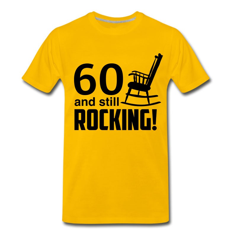 Men's 60 And Still Rocking! T-Shirt