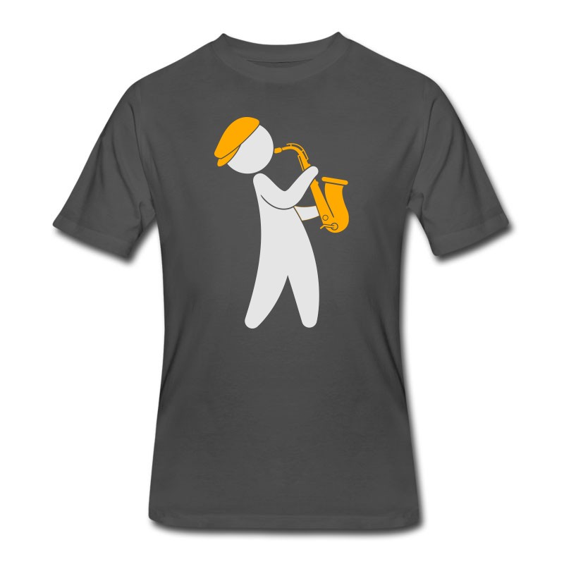 Men's A Jazz Musician Playing On The Saxophone T-Shirt