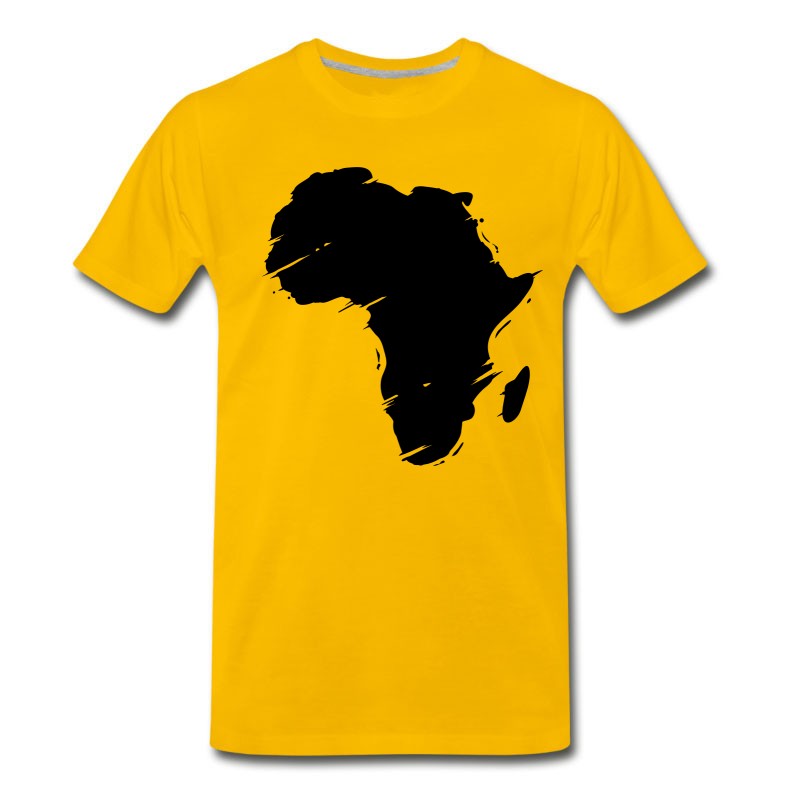 Men's Africa Map T-Shirt