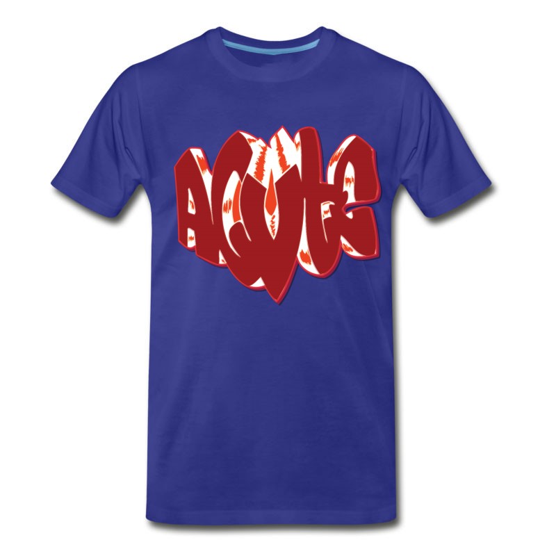 Men's Agvte_graffiti_dark_red T-Shirt