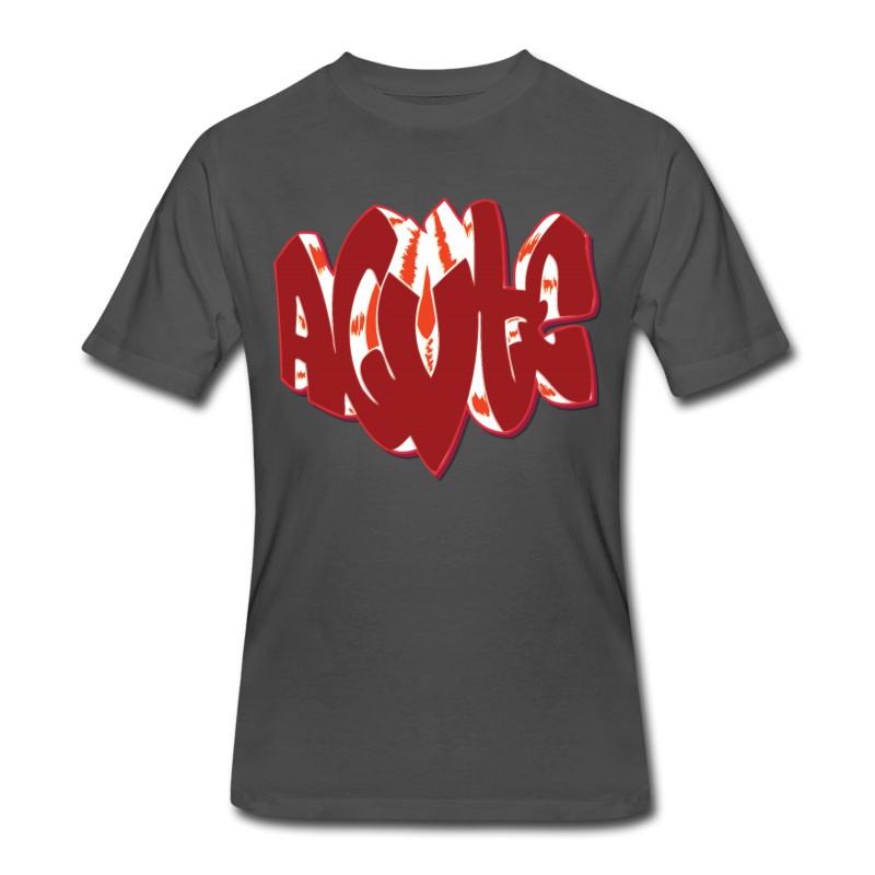 Men's Agvte_graffiti_dark_red T-Shirt