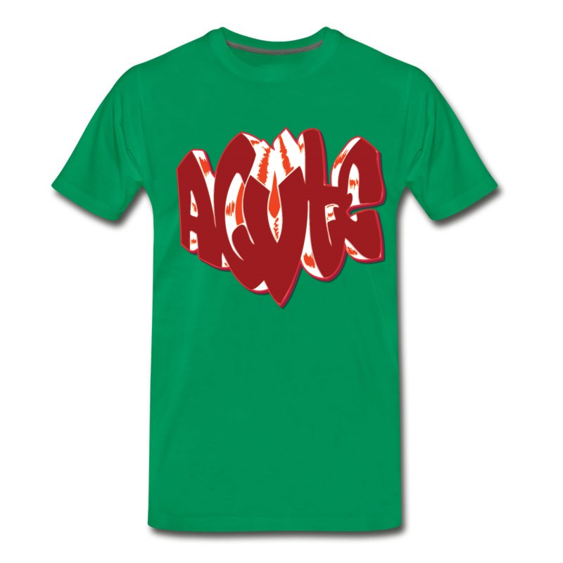 Men's Agvte_graffiti_dark_red T-Shirt