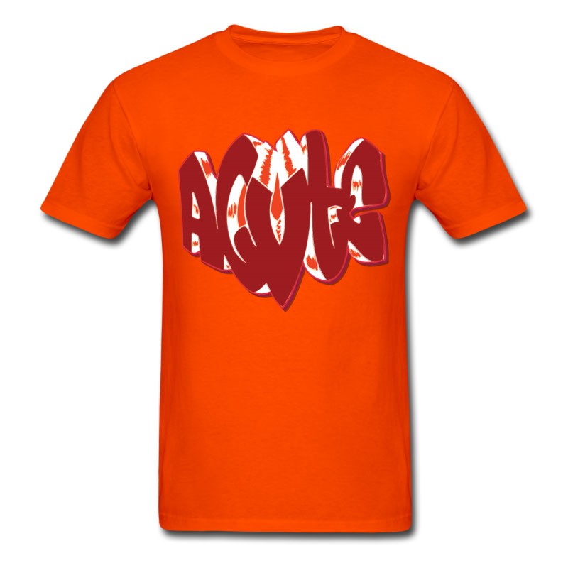 Men's Agvte_graffiti_dark_red T-Shirt