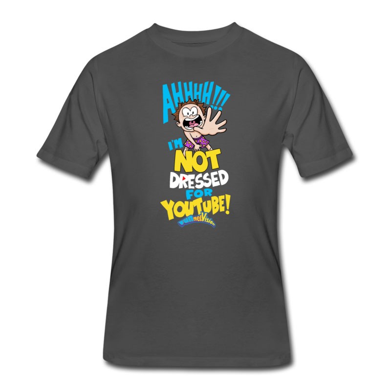 Men's AHH! Not Dressed For Youtube Kids T-Shirt