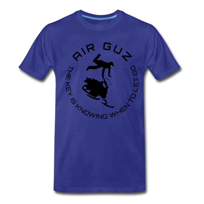 Men's Air Guz, The Key Is Knowing When To Let Go T-Shirt