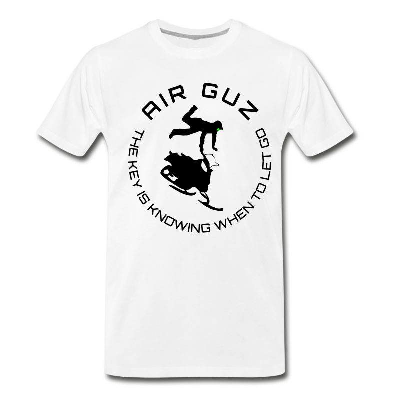 Men's Air Guz, The Key Is Knowing When To Let Go T-Shirt