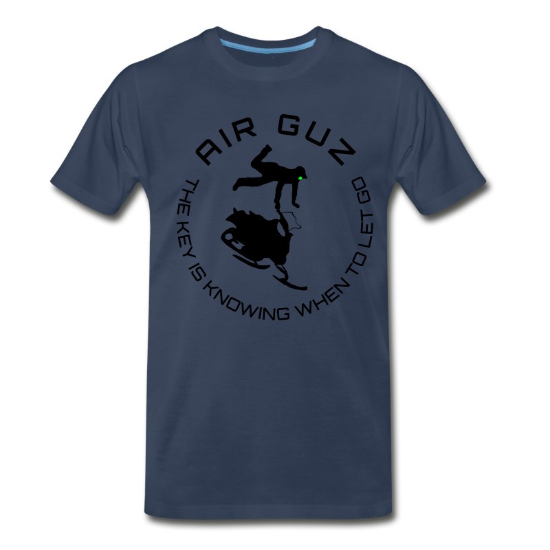 Men's Air Guz, The Key Is Knowing When To Let Go T-Shirt