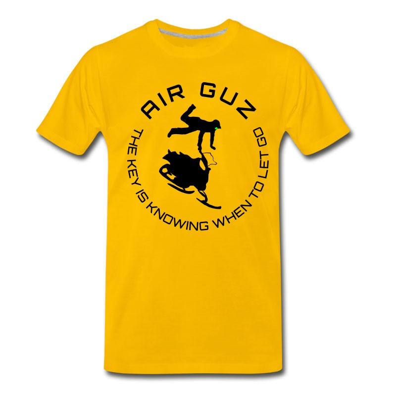 Men's Air Guz, The Key Is Knowing When To Let Go T-Shirt