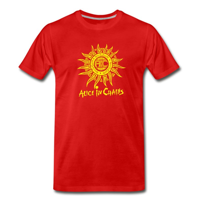 Men's Alice In Chains Sun Logo TillieMCallaway T-Shirt