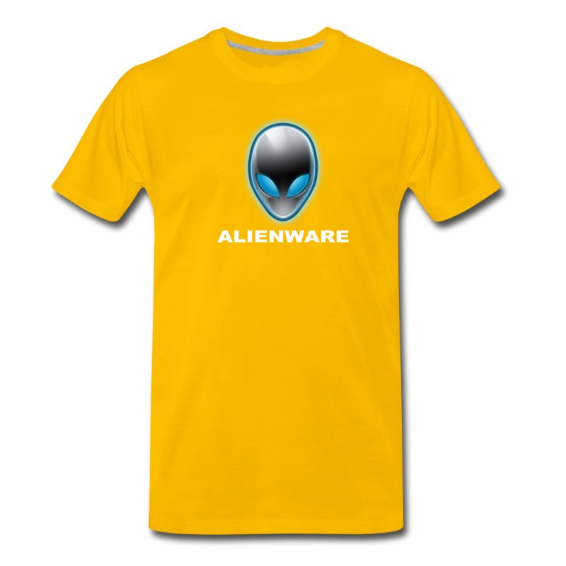 Men's Alienware Logo Gaming Pc T-Shirt