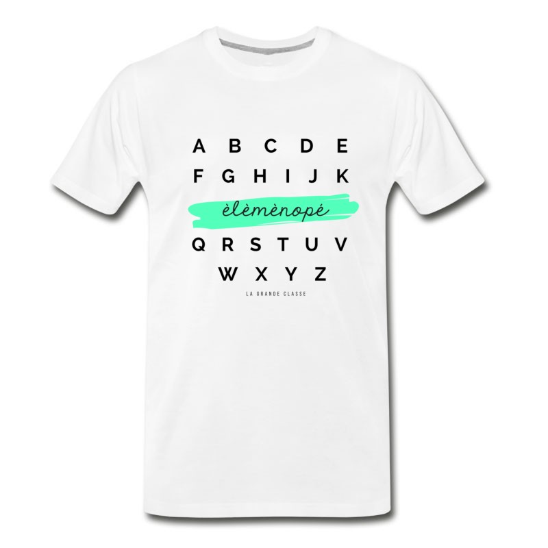 Men's Alphabet 3 T-Shirt