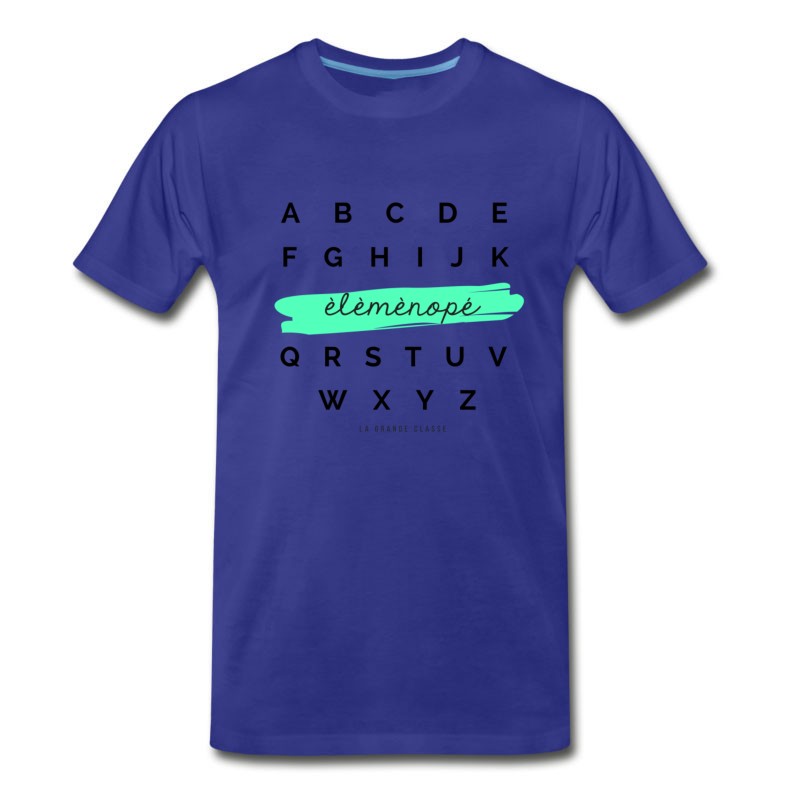 Men's Alphabet 3 T-Shirt