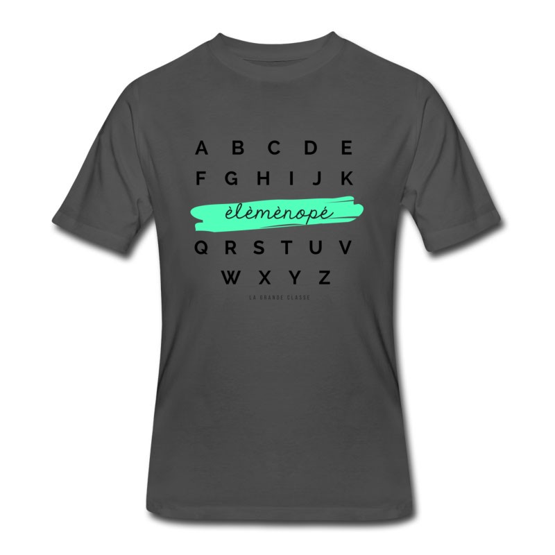 Men's Alphabet 3 T-Shirt