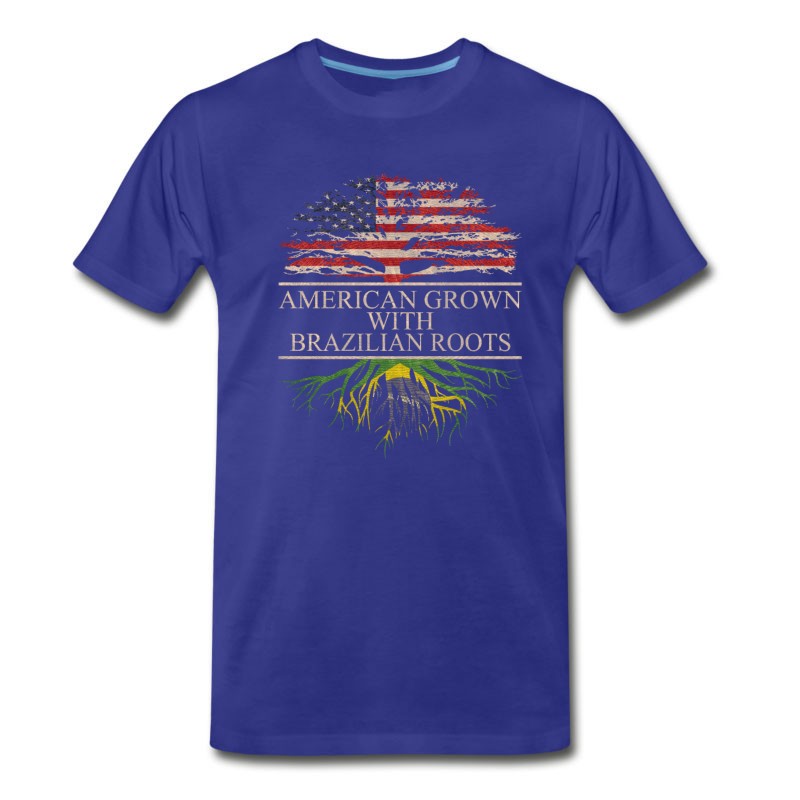 Men's American Grown With Brazilian Roots T-Shirt