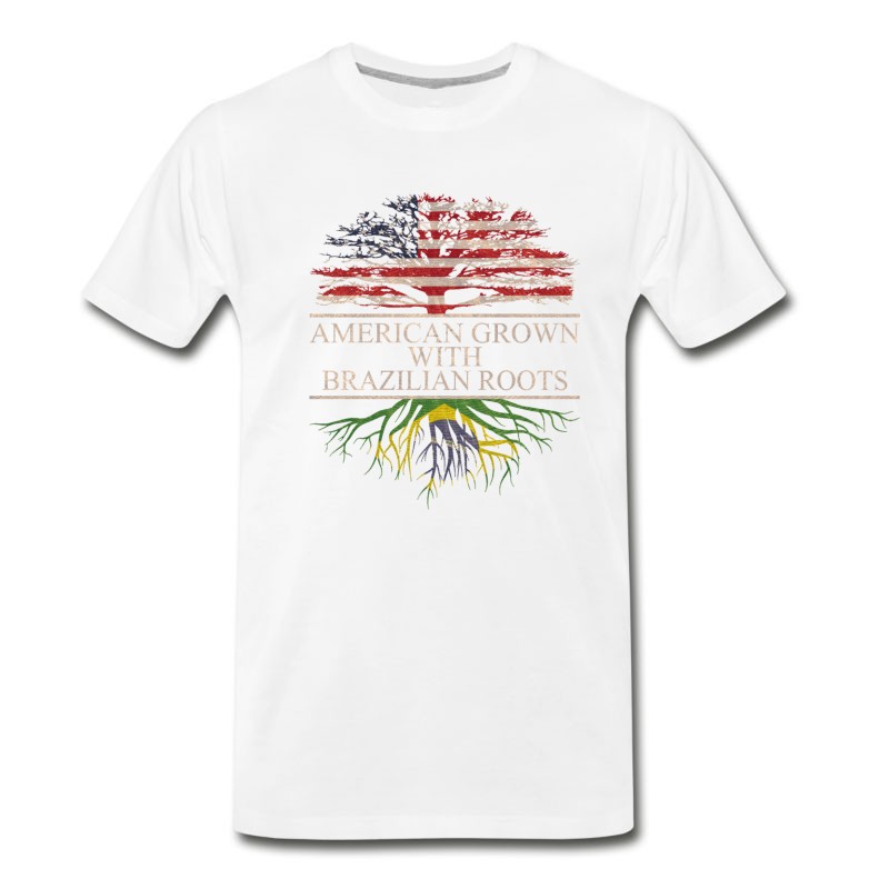 Men's American Grown With Brazilian Roots T-Shirt