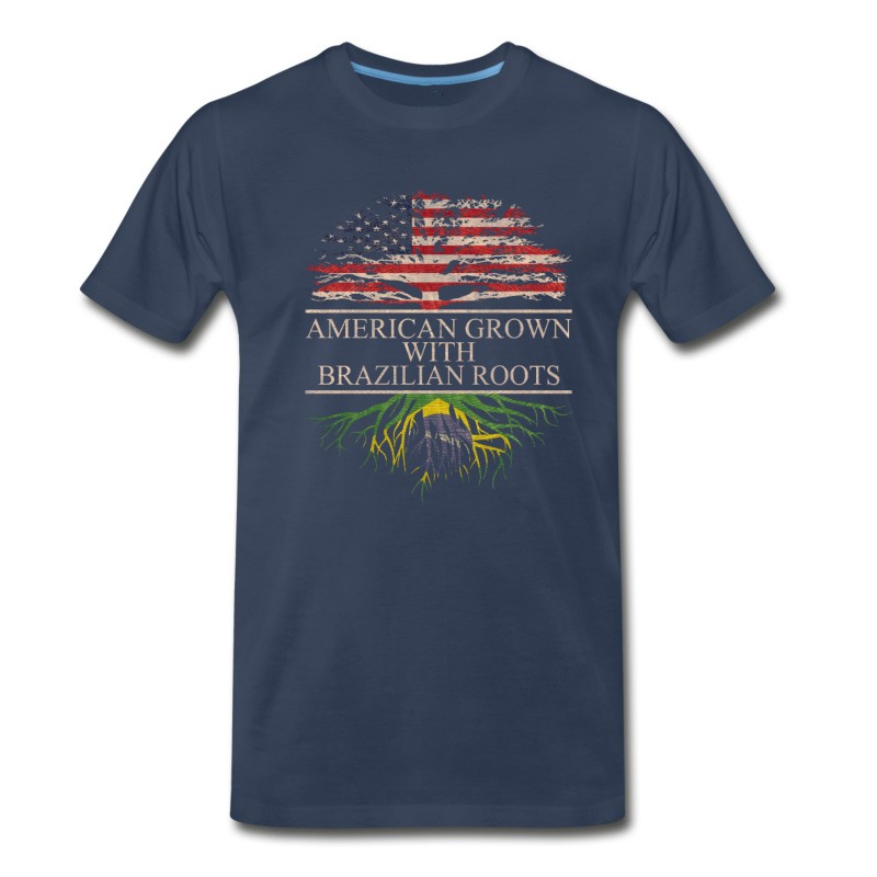 Men's American Grown With Brazilian Roots T-Shirt