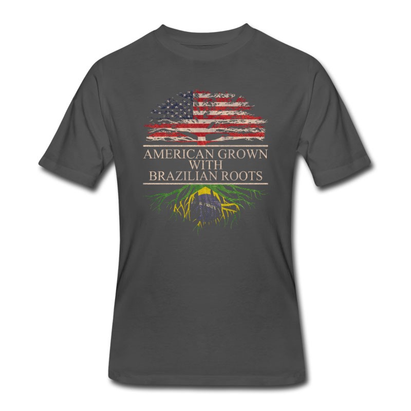 Men's American Grown With Brazilian Roots T-Shirt