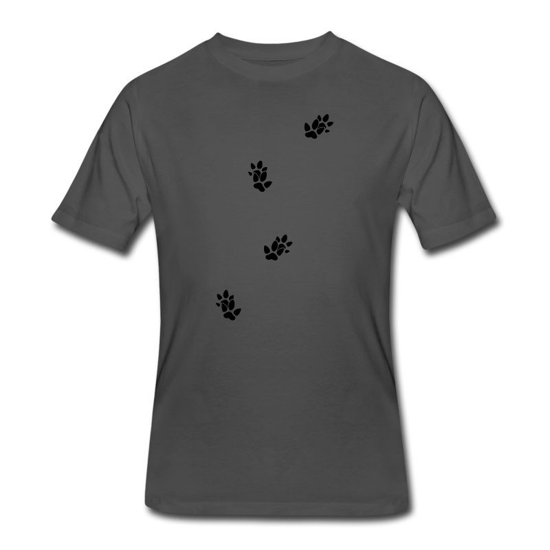 Men's Animal Tracks Footprint Tapir T-Shirt