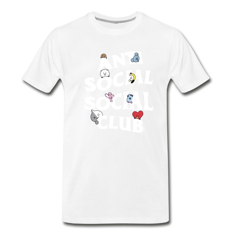 Men's ANTI SOCIAL BT21 T-Shirt