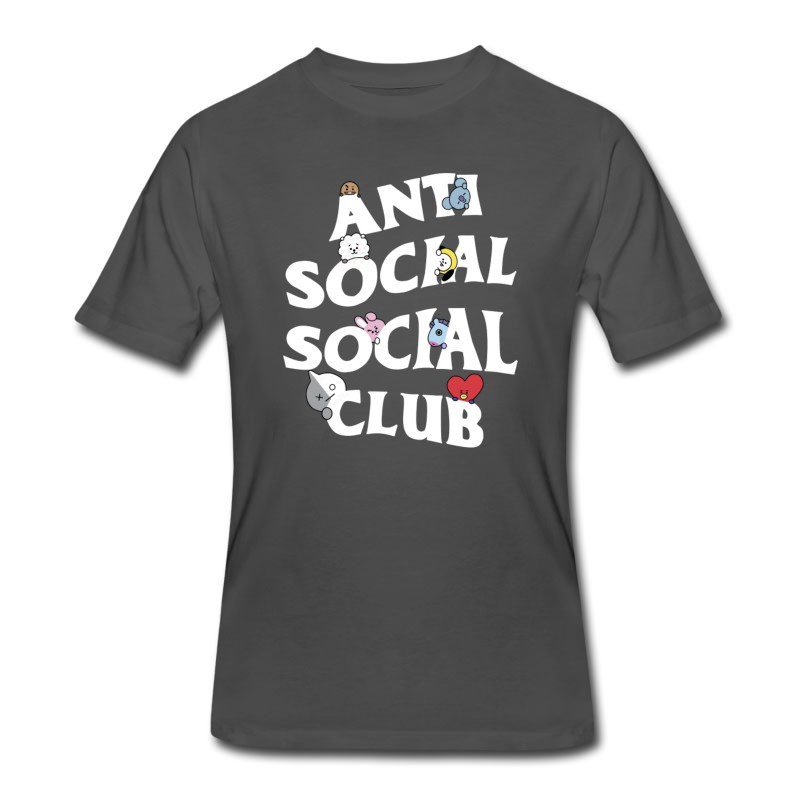 Men's ANTI SOCIAL BT21 T-Shirt