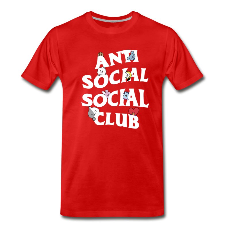 Men's ANTI SOCIAL BT21 T-Shirt