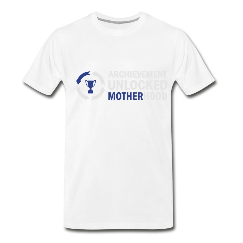 Men's Archievement Unlocked Motherhood T-Shirt