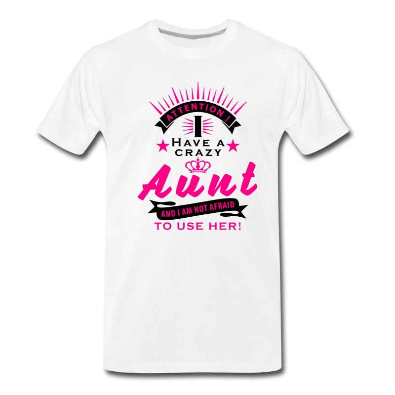 Men's Attention_crazy_aunt_01_2017_01_2c T-Shirt