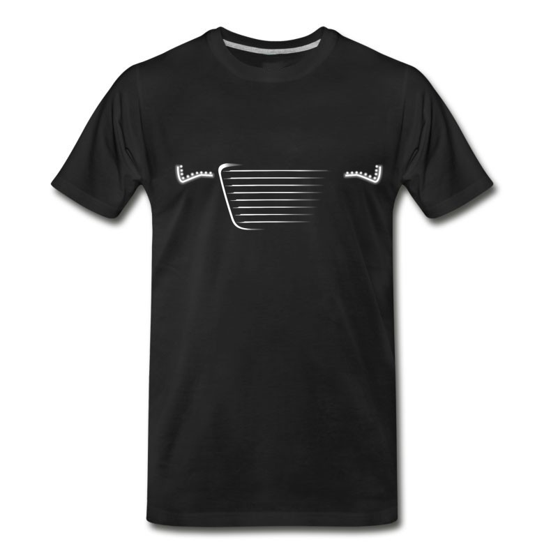 Men's Audi A8 Headlights With Custom Grill T-Shirt